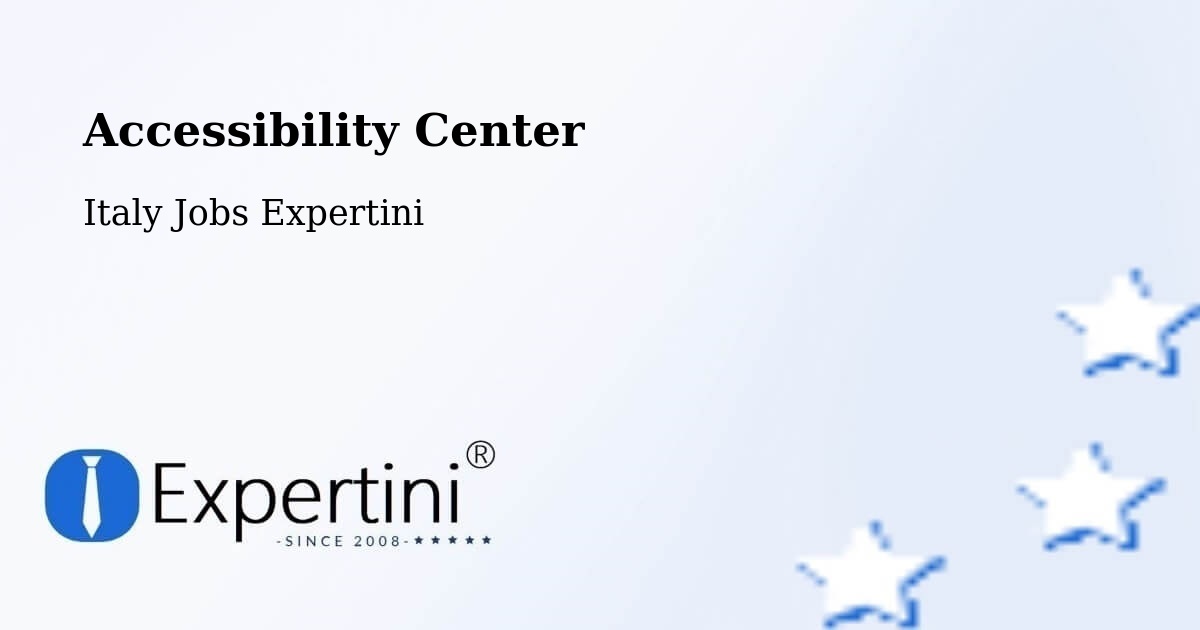 Accessibility Statement – Vignola - Italy Jobs Expertini