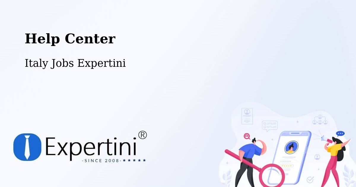 Help Center – Vignola - Italy Jobs Expertini