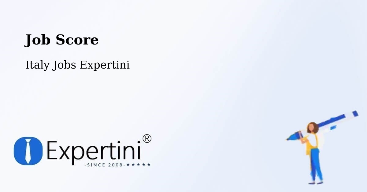 Job Score & Job Description Score Tool – Vignola - Italy Jobs Expertini