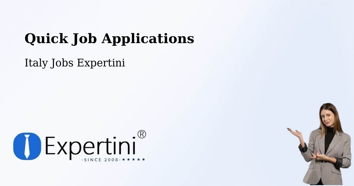Quick Apply Feature – Vignola - Italy Jobs Expertini