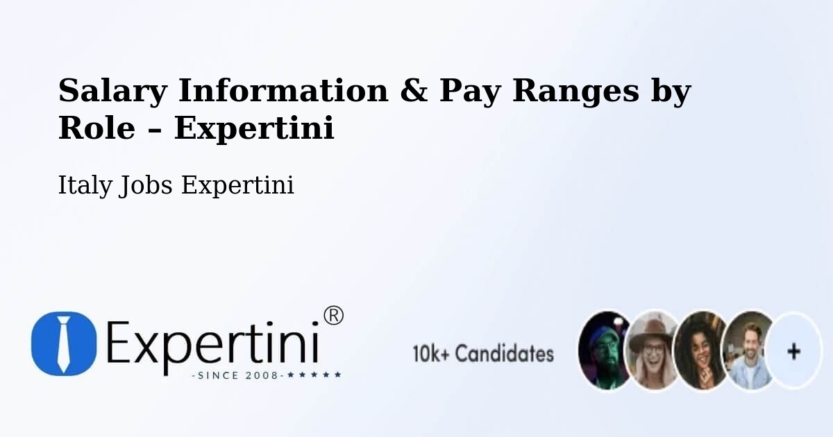 Salary Information & Pay Ranges – Vignola - Vignola, Italy Jobs Expertini